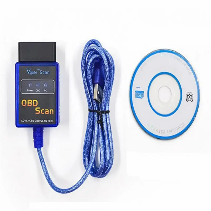 

Best Newly V 1.5 Super mini USB elm327 OBDII code reader scanner ELM 327 OBD2 auto diagnostic tool free shipping