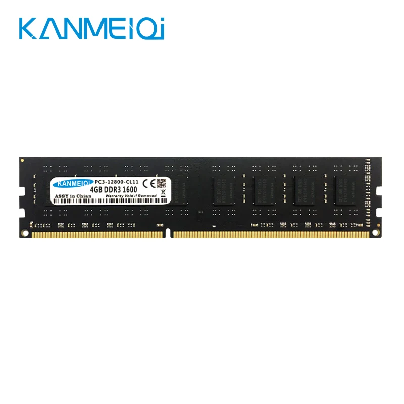 KANMEIQi DDR3 2 ГБ/4 ГБ/8 ГБ 1866Hmz 1600 МГц 1333 МГц оперативная память Desktop 240pin 1,5 в DIMM