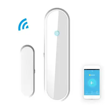 

Tuya WiFi Door Detector Door Window Detectors Open / Close Sensor Compatible With Google Alexa/IFTTT Smart Life APP
