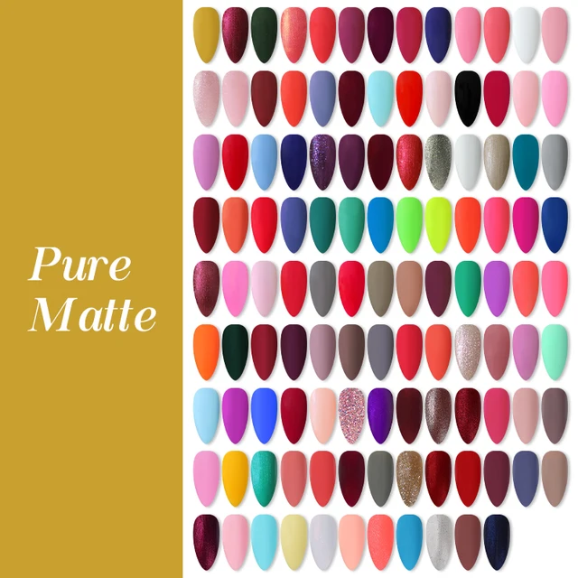 vernis a ongle Gel Semi-Permanent en Couleur Classique