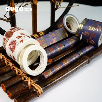 

Decorative Foil Wide Washi Tape Simple Pattern Scrapbooking Masking Tape Photo Album Adhesive Tapes