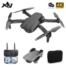 XKJ E99 RC Drone flusso ottico Dual 4K HD Camera professionale fotografia aerea elicottero quadricottero pieghevole per giocattoli regalo per bambini