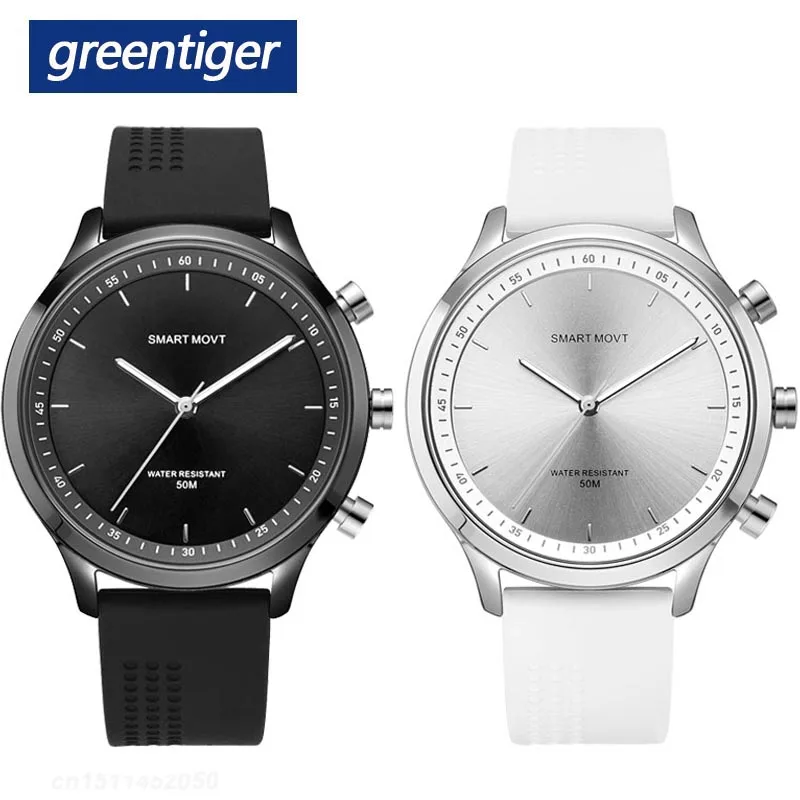 Greentiger NX05 Смарт-часы мужские спортивные 5ATM водонепроницаемые длинные часы в режиме ожидания Смарт-часы SOS кварцевые часы для Ios Android