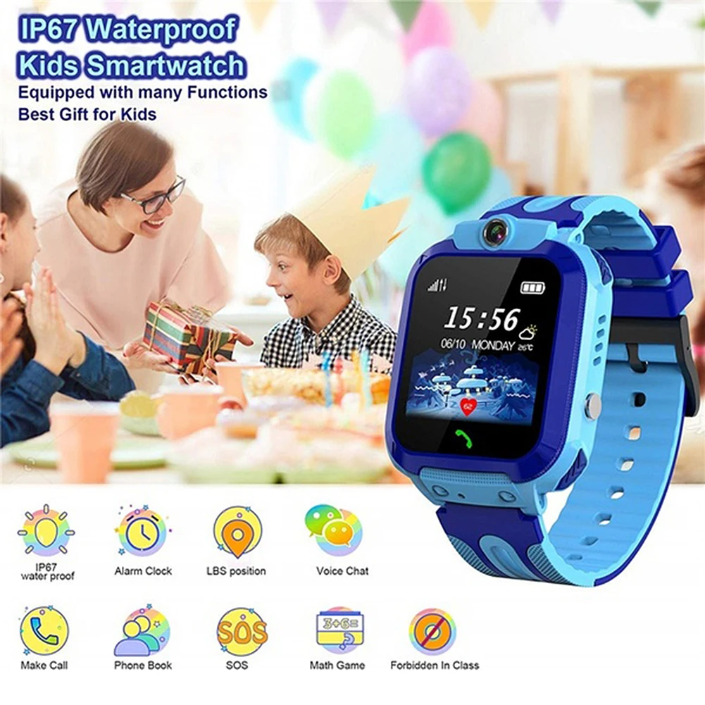  Wasserdicht IP67 Voice-Chat Smart Uhr Positionierung Anti-verloren Armband GPS Tracker Uhr Geburtst