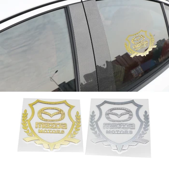 

Auto Badge Body Sticker Emblem Styling Car Decal For Mazda 3 2 5 6 Axela Protege Atenza cx3 cx-5 cx7 mx5 rx7 cx-9 rx-8 626 323