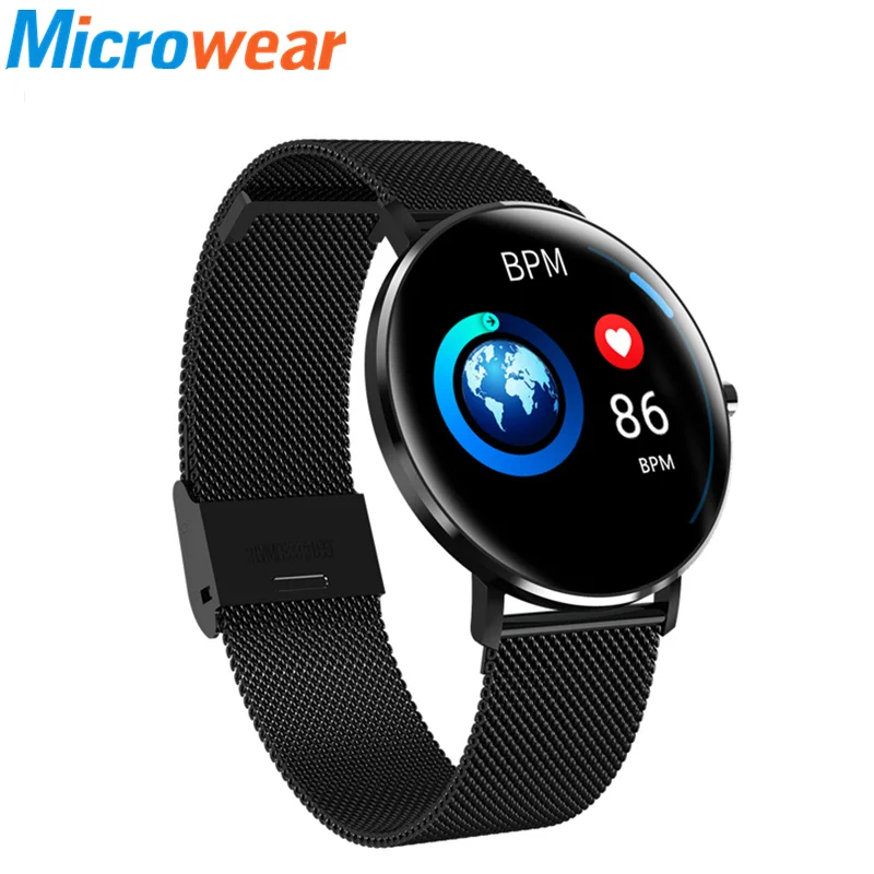 

2019 Women Smart Watch Men IP68 Waterproof Heart Rate Blood Pressure Monitor Message Reminder Smart watch For Android IOS