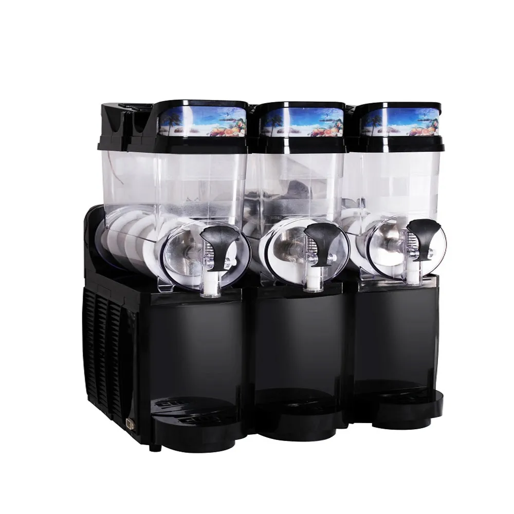 15L*3 New Style Big Capacity 3 Tanks Portable Ice Slush Machine