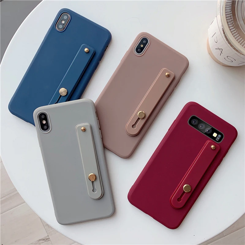 Чехол карамельного цвета для Samsung Galaxy S8 S9 Plus S10 Lite S10E S7 S6 Edge J4 2018 Core силиконовый