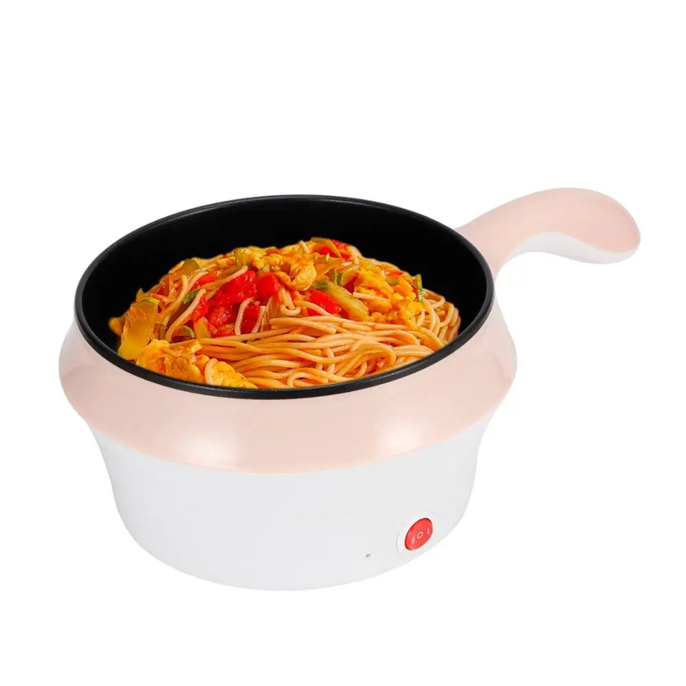 

1.8L Multifunctional Electric Cooker Multi Layer Mini Hot Pot Kitchen Rice Cooker Noodles Egg Soup Cooking Pot with Food Steamer
