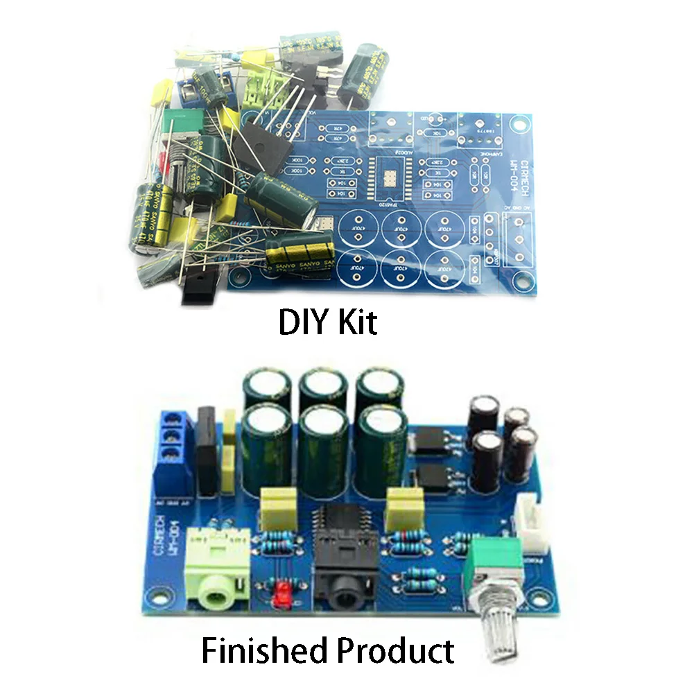 DIY модуль нулевой шум легко установить усилитель для наушников плата TPA6120A2 аксессуары HIFI готовая Замена прочный