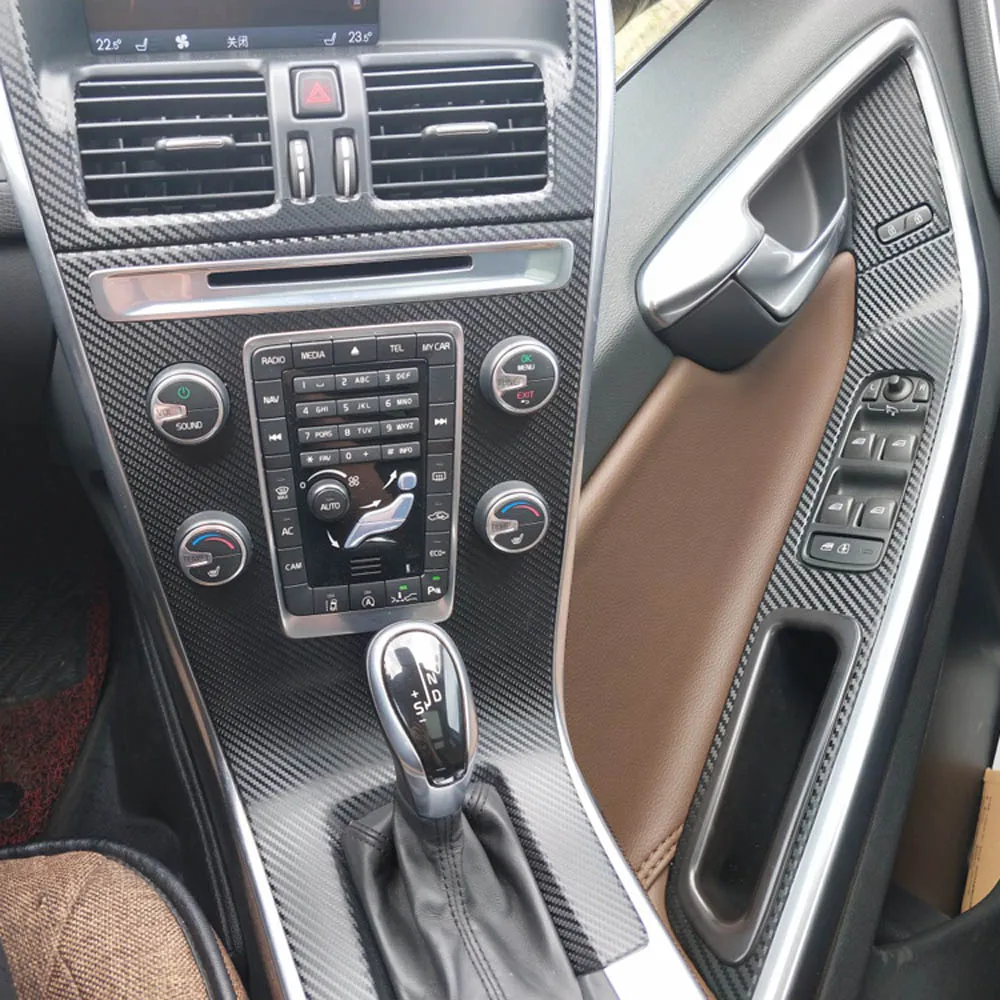 Для Volvo XC60 2013-2018 внутренняя Центральная панель управления дверная ручка 5D