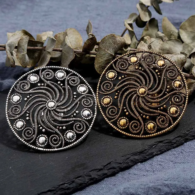 Anillos grandes Steampunk para mujer, diseño de colores oro antiguo, sortijas de dedo medio de Hip-hop, joyería ajustable para fiesta