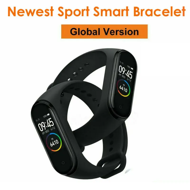 

Newest Band 4 bluetooth5.0 Smart Watch Amoled Sport Wristband Global Version