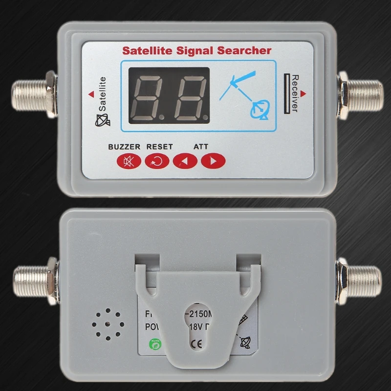 

Digital TV Antenna Satellite Signal Finder Meter Searcher LCD Display SF-95DL