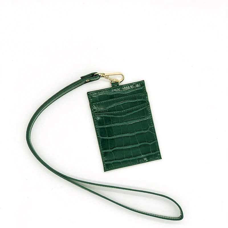 

Famous Brand Women Mini Card Holder 2020 New Serpentine Leather Business CARDS Bags Unisex Card Bag Women's Fashion Wallet