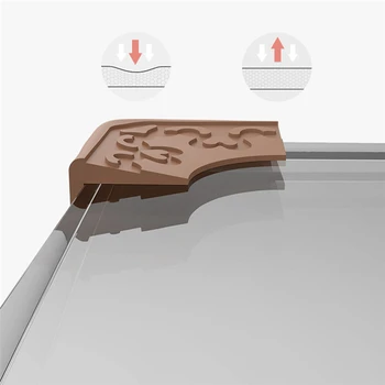 

Multicolor Child Baby Safety Silicone Protector Table Corner Edge Protection Cover Children Anticollision Edge & Guards