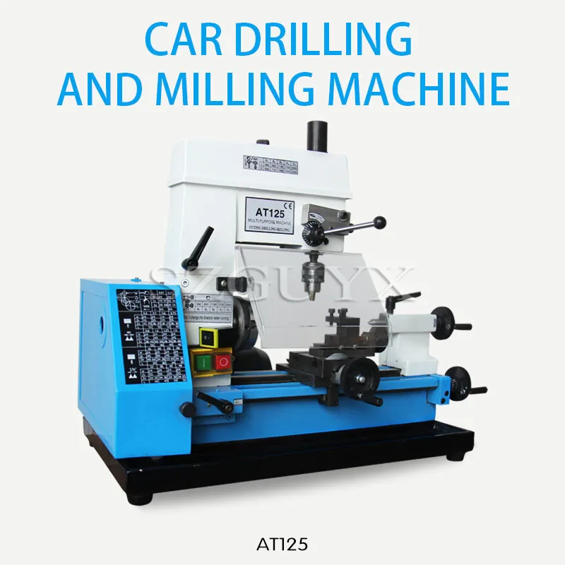 Miniature lathe car drilling and milling machine tool family car drilling and milling machine metal processing DIY machine tool