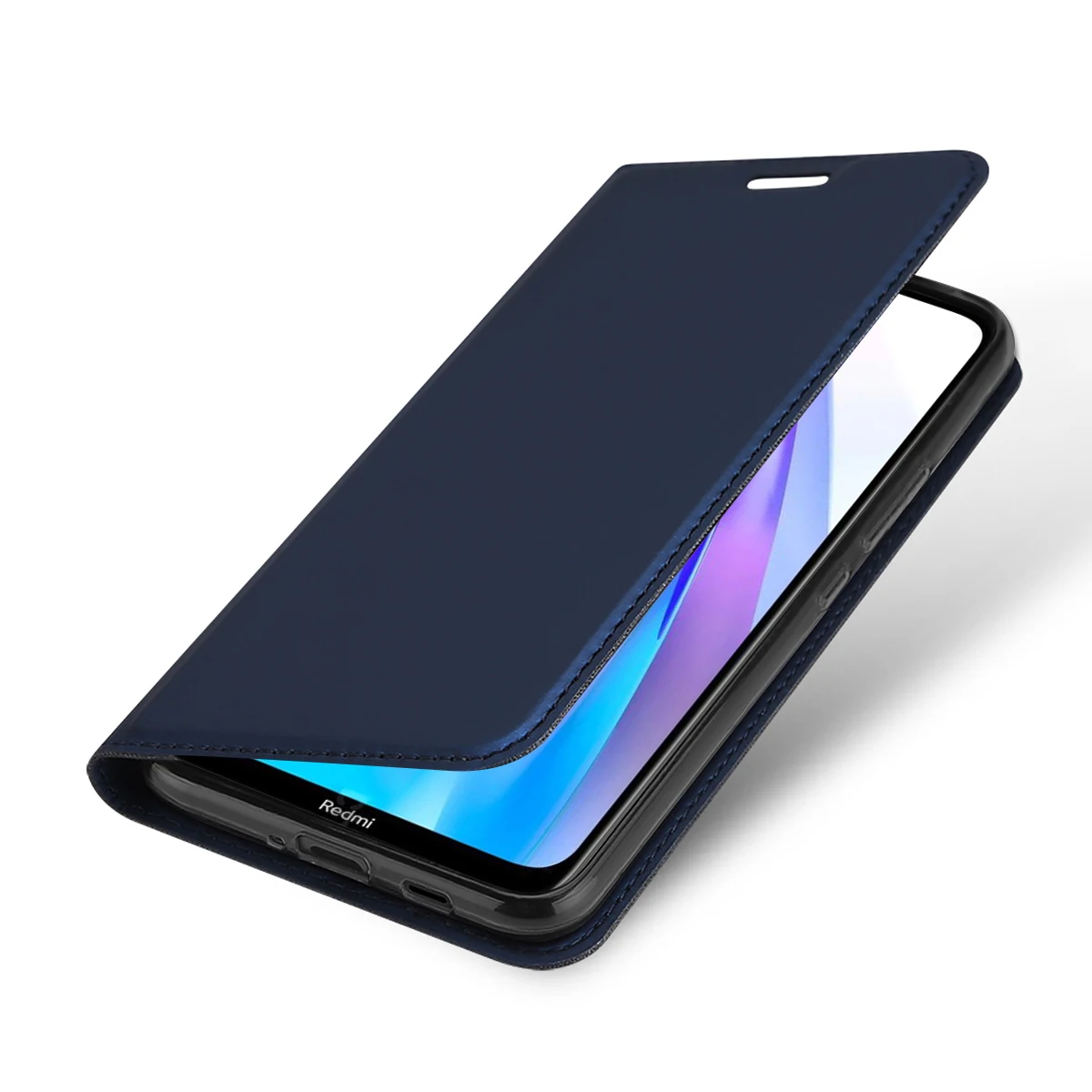 Для Xiao mi Red mi Note 8T чехол Роскошный кожаный тонкий Чехол-книжка с магнитной подставкой и отделениями для карт для mi Note 10 mi CC9 Pro