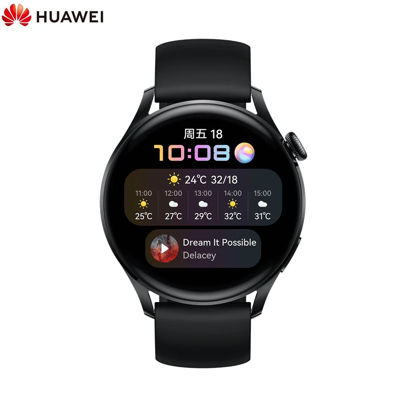 Global Version HUAWEI WATCH 3 46mm SmartWatch eSIM Independent Call