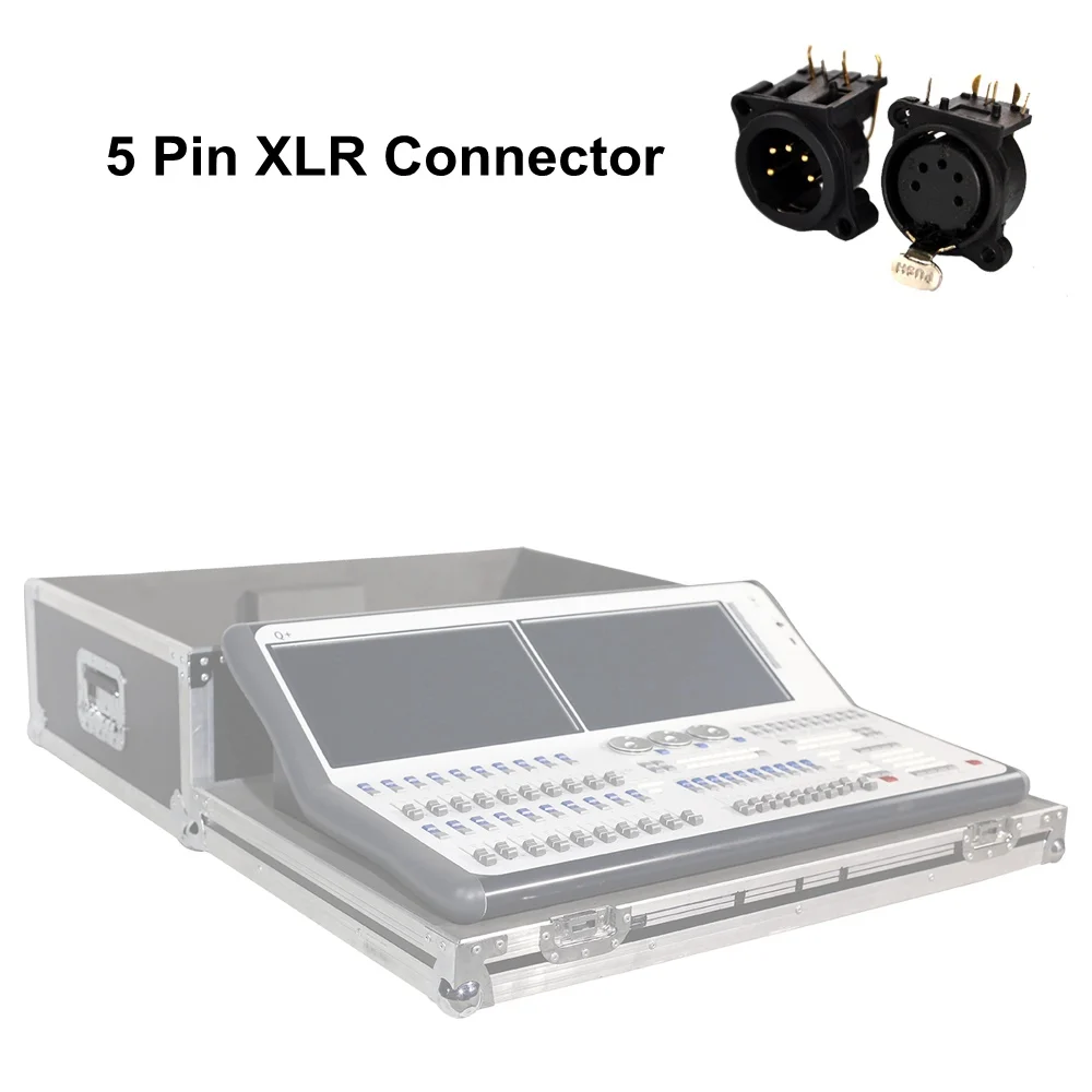 Титан 11,1 Системы кварцевые свет этапа консоли DJ оборудование DMX 512 консоль сценическое освещение для светодиодный Par движущиеся головы точечные светильники DJ Controlle - Цвет: 5Pin XLR Connector