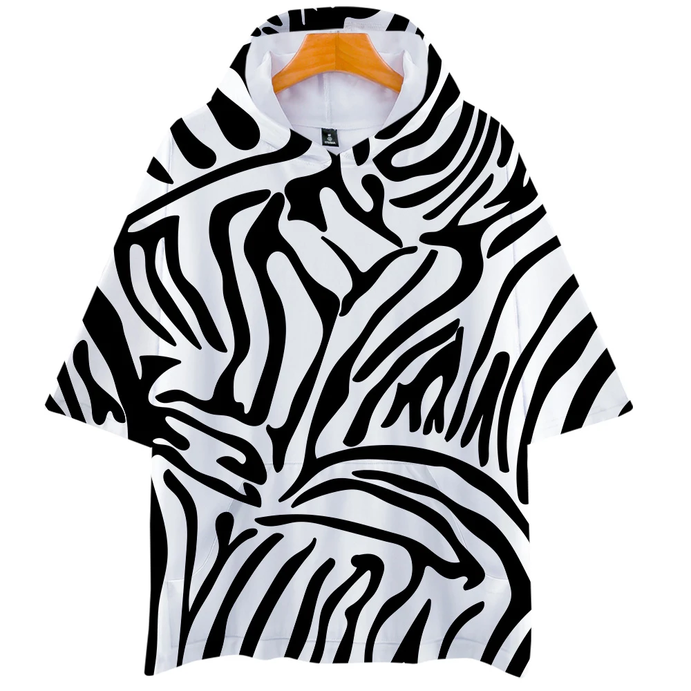 Newest 2019  t shirt streetwear Man tshirt hip hop hoodies T-Shirt Animal texture 3D print Summer Tshirt For Male Or Female