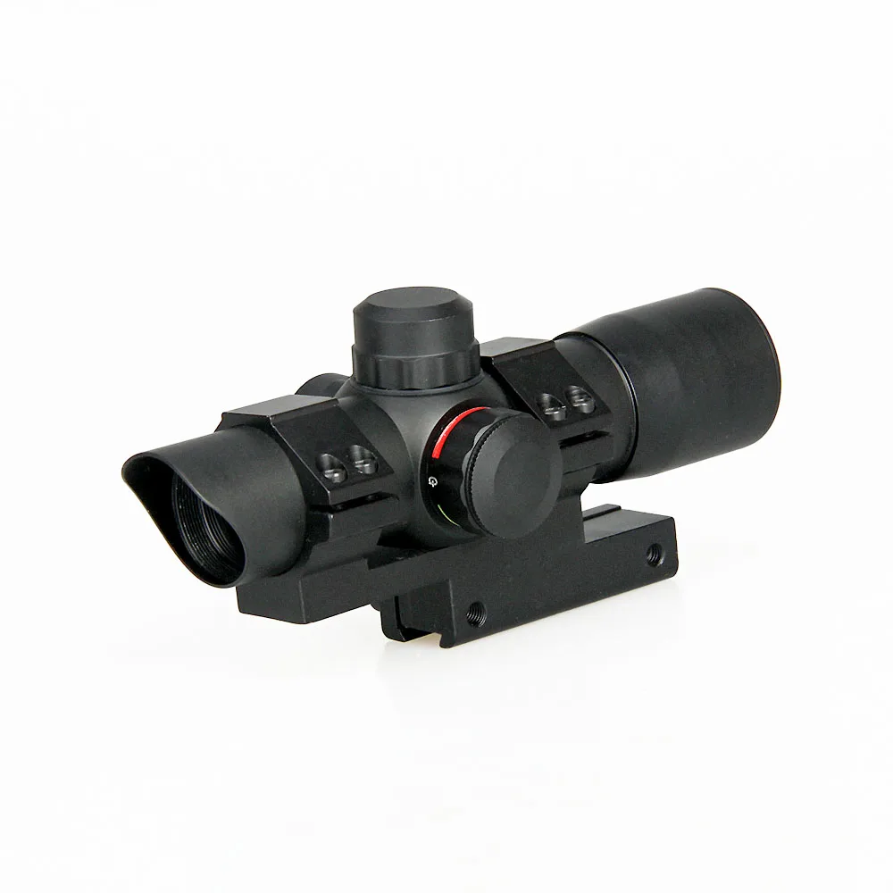 PPT прицел точка зрения Airgun Тактический 1x30 мм красный зеленый точка зрения Область рефлекторная охотничья оптика с 20 мм рейку крепление OS2-0015
