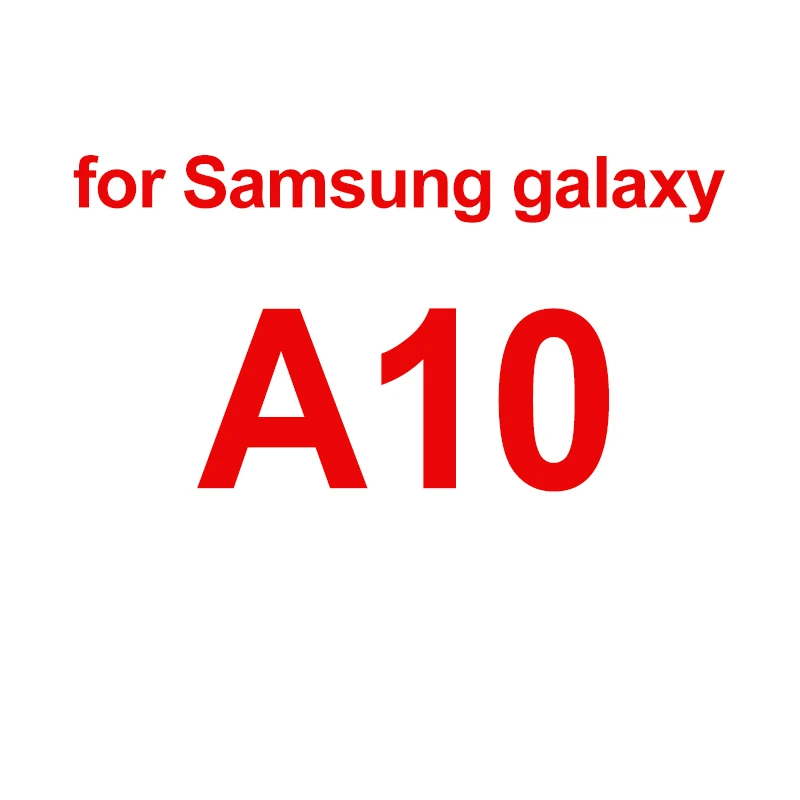 Full Cover Tempered Glass for Samsung Galaxy A10 A20 A30 A30 A50 A60 A70 A80 A90 Screen Protector Protective Film - Цвет: for Galaxy A10