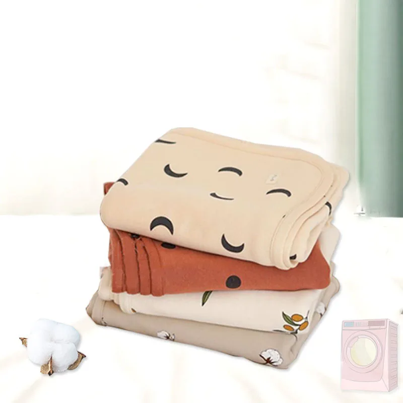 Newbron Kid Baby Boys Girls Blanket Cute Sweet Cotton Floral Swaddling Soft New born Baby Stroller blanket
