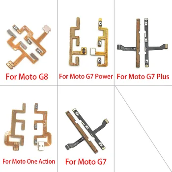 

10Pcs/Lot,Power Switch On/Off Button Volume Key Button Flex Cable For Moto G7 G8 Plus Play Power One Action Vision