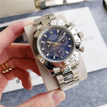 

rolex- Luxury New Men Automatic Mechanical Watches Drive Ceramic Bezel Crystal Sapphire Sport AAA Watch 2354