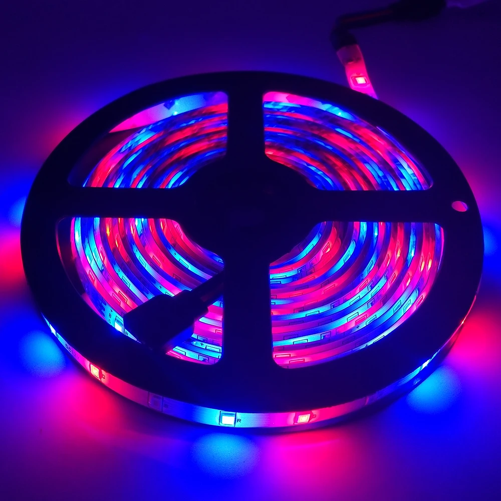 DC 12V Водонепроницаемый 5m 300 светодиодный s RGB светильник 2835 60 Светодиодный s/m Fiexble