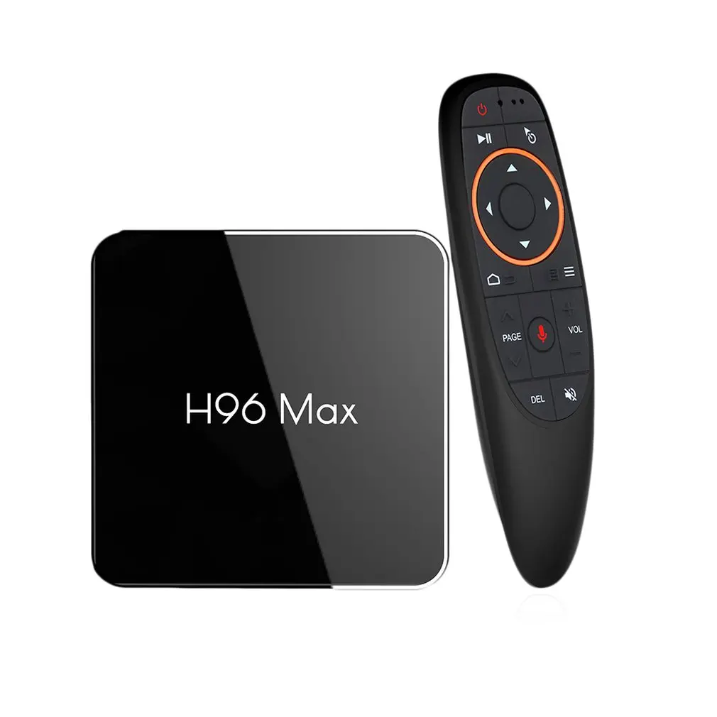 Smart TV Box H96 MAX 4GB 64GB Amlogic S905X2 Dual Wifi H.265 1080p 4K USB3.0 Android 8.1 Bluetooth Wi-Fi Tv-Box Media Player Smart TV Box H96 MAX 4GB 64GB Amlogic S905X2 Dual Wifi H.265 1080p 4K USB3.0 Android 8.1 Bluetooth Wi-Fi Tv-Box Media Player