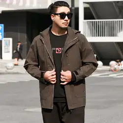 Большой 2019 Новый 8xl 7xl 6xl 5xl Плюс Размер мужские весенние и осенние куртки и пальто куртки мужская одежда Высококачественная ветровка