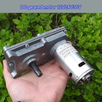 

DC gearbox motor 12V24V30V large torque Micro-deceleration small motor low-speed positive reverse adjustable speed