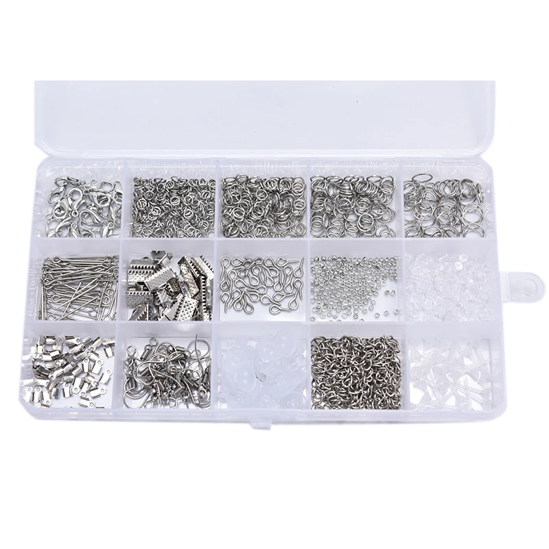 DIY Jewelry Making Supplies Kit With Tools Wires Jewelry Findings Repair Beading Bracelet Necklace Handmade