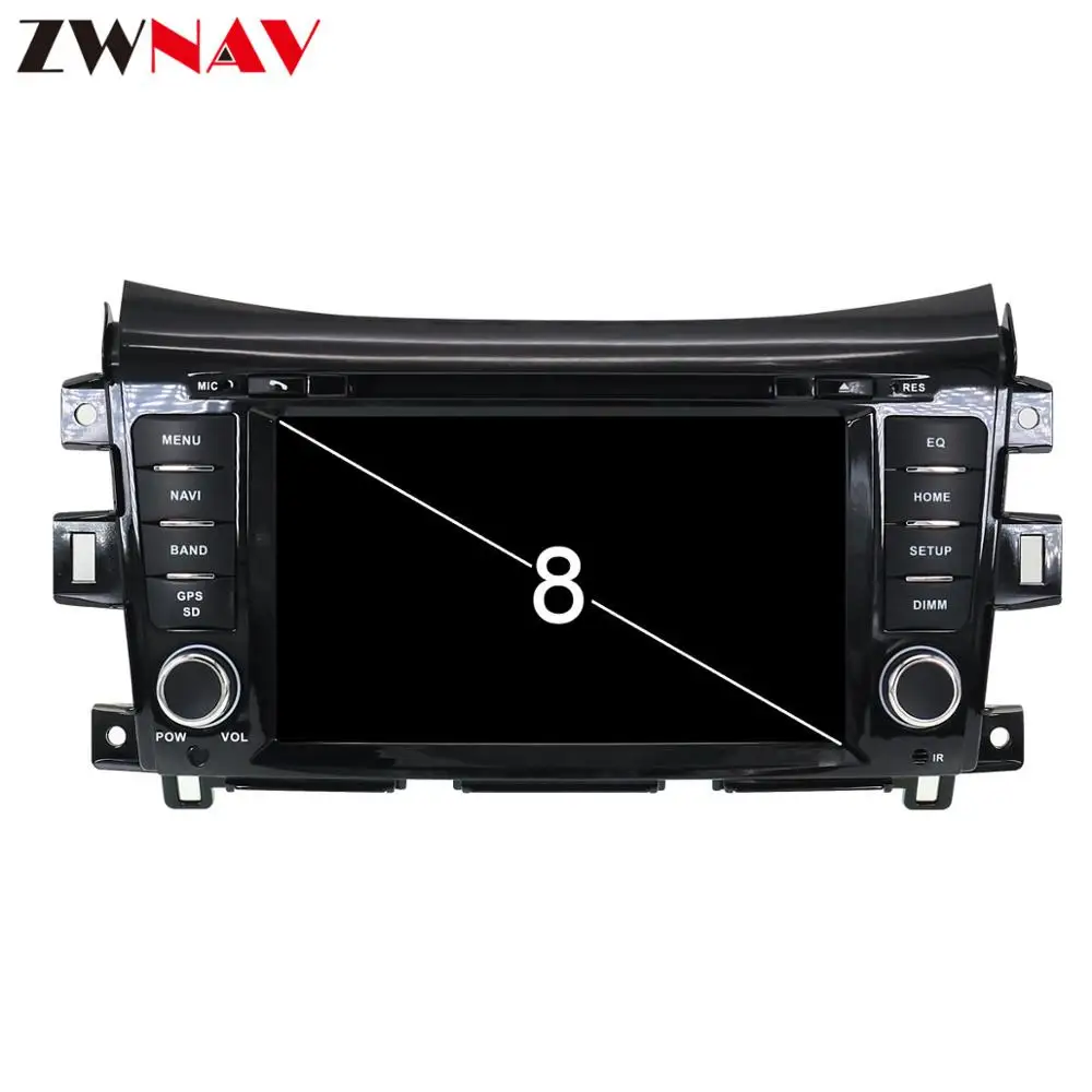 Top Android 9.1 Car Auto multimedia Radio For 2015 2016 2017 2018 2019 Nissan NAVARA Frontier dvd NP300 GPS Navi stereo BT map wifi 3