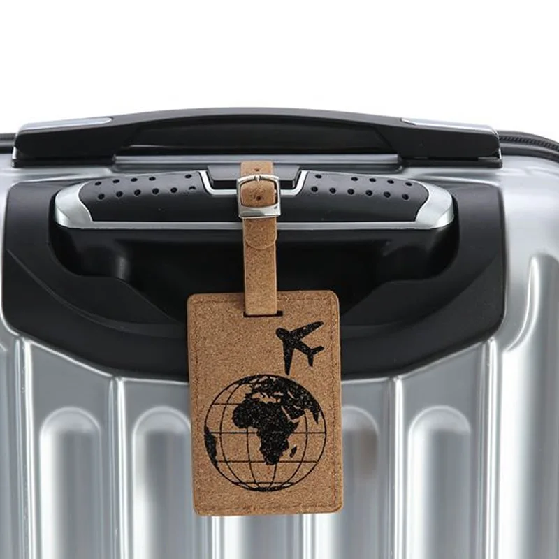Global World багажная бирка переносная бирка чемодан ID адрес держатель для багажа для женщин из искусственной кожи дорожные аксессуары