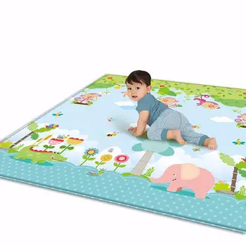 

Animal Ripple Design Reversible Baby Toddler Play Crawl Mat Waterproof Carpet Eco-friendly Carpet Playmat interactive game play