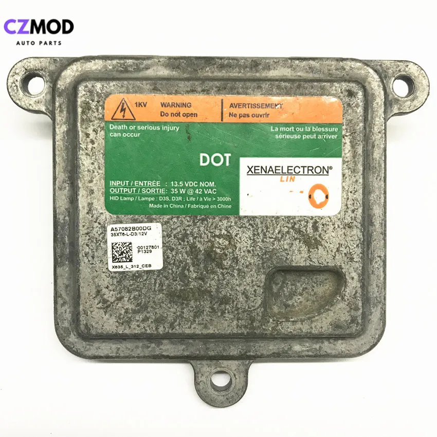 CZMOD 35XT6-L-D3 12 В A57082B00DG D3S D3R ксеноновая фара HID Балласт модуль управления 35XT6-L-D3 AA4265100DG(используется