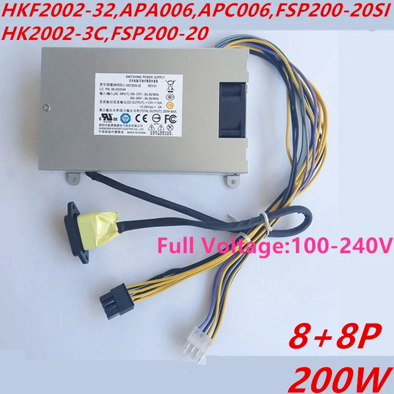 Новый оригинальный блок питания для Lenovo B320 B325r B520 B540 8Pin 200 Вт HKF2002-32 APA006 APC006 FSP200-20SI