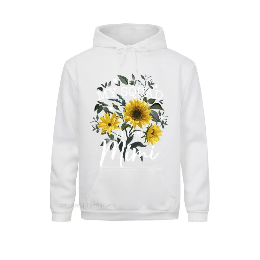 thumbnail image 1 of Sudadera con capucha con diseño de girasol y la frase "My Calls Me Mimi", divertida y abuelita, recién llegada, para hombre, estilo sencillo, para fitness, 1 of 5