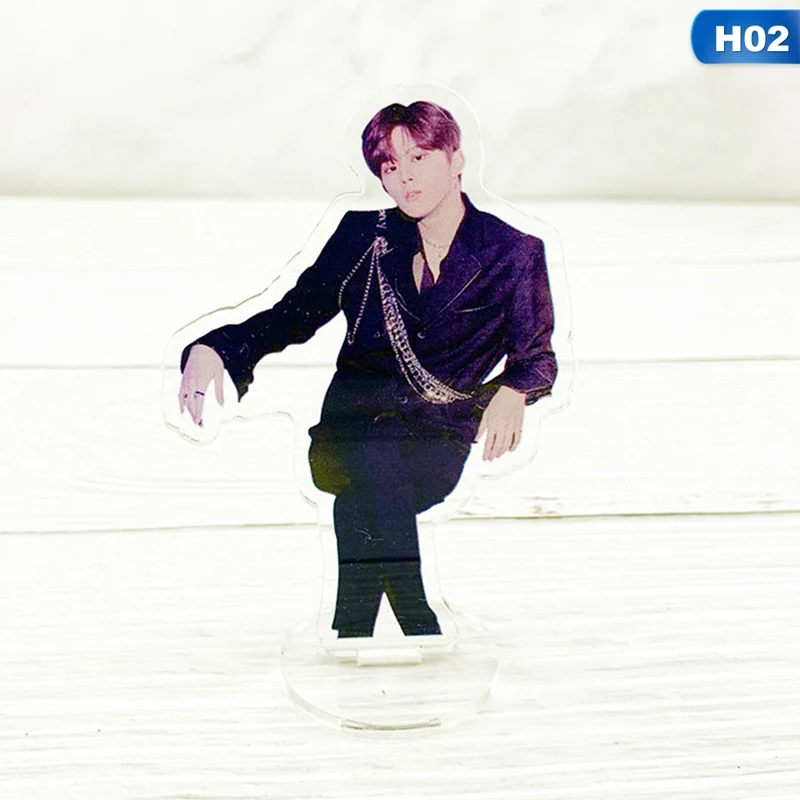 K-pop Star производят 101X1X1 акриловый стенд фигурный стенд коллекция подарочный канцелярский набор - Цвет: 02