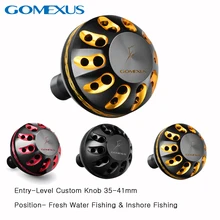 Gomexus Reel Handle Knob For Shimano Stradic Nasci 17 Ultegra Sedona FI Freams Certate 1000 - 4000 Direct Daiwa BG Drill