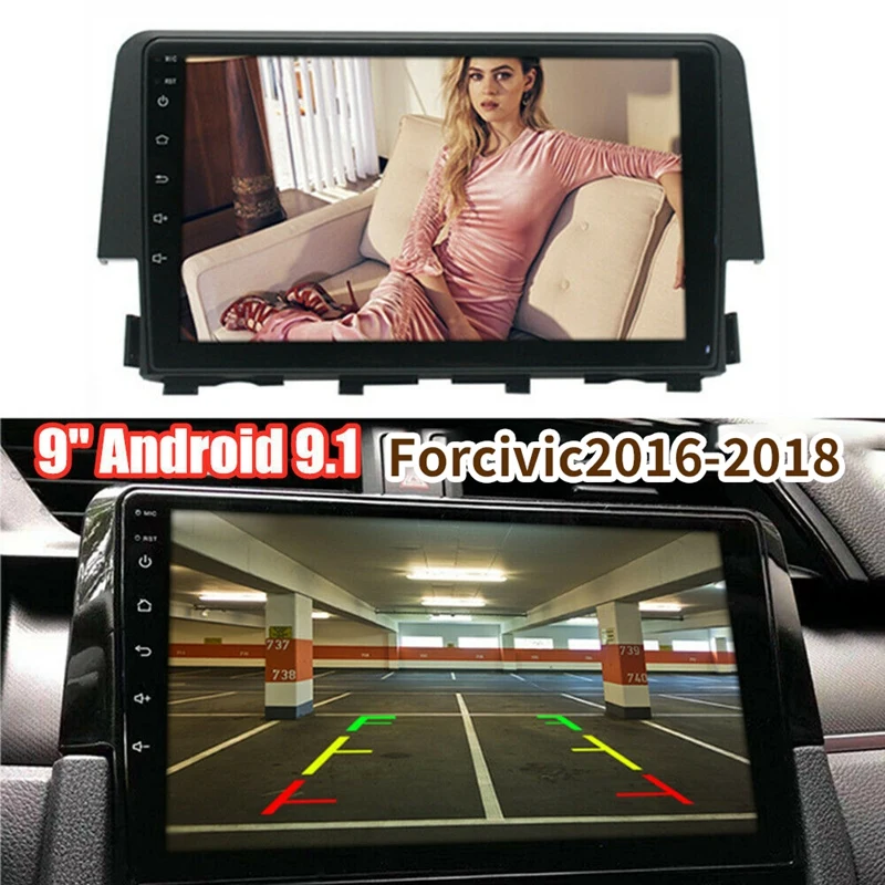 9 дюймов Android 1 четырехъядерный автомобильный MP5 плеер 2 ГБ + 32 стерео радио для Honda