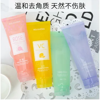 

Rose Pearl Exfoliation Lotion Full Body Exfoliating Gel Face Deep Pore Cleaning