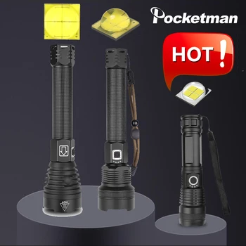 

Most Powerful XHP90 LED Flashlight XLamp Use 26650 Battery ZoomTorch XHP70.2 Rechargeable Tactical Light Hunting Lamp
