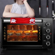 4 шт ручка холодильника крышки Рождественская Микроволновая печь Посудомоечная машина дверная ручка крышки перчатки мешковины холодильник перчатки крышка печи