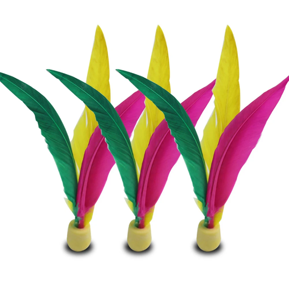 10PCS Outdoor Badminton Ball Set Rubber Shuttlecock Feather Shuttlecock For Beach Kids Game badminton shuttlecock,badminton ball,feather shuttlecock