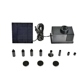 

7V Solar Fountain Garden Pool Pond Solar Panel Floating Fountain Decoration Water Fountain Solar Panel