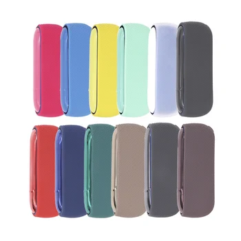 

14 Colors Fine Twill Silicone Door Cover with Protective Case Pouch for IQOS 3.0/ 3 DUO Outer Case for IQOS Accessories Case
